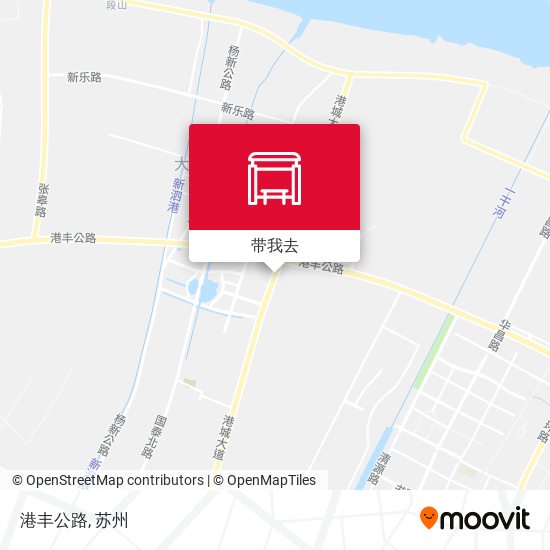 港丰公路地图