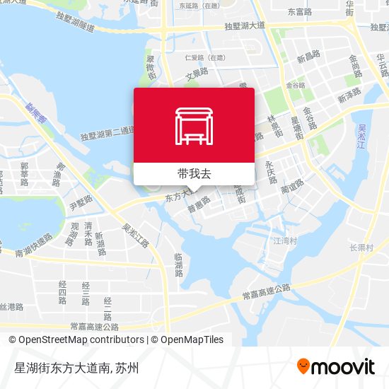 星湖街东方大道南地图