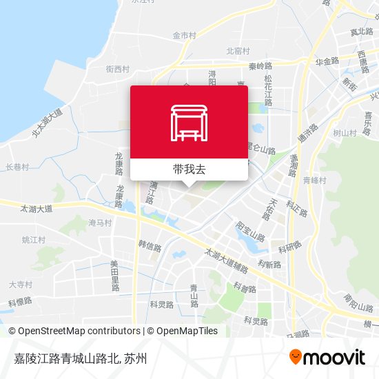 嘉陵江路青城山路北地图