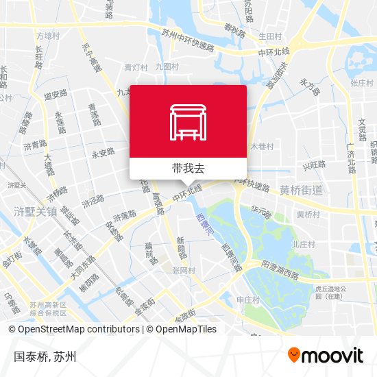 国泰桥地图