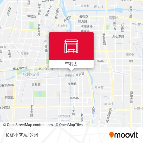 长板小区东地图