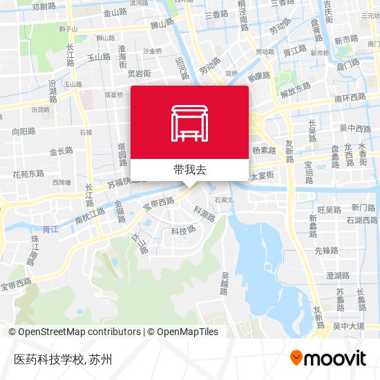 医药科技学校地图