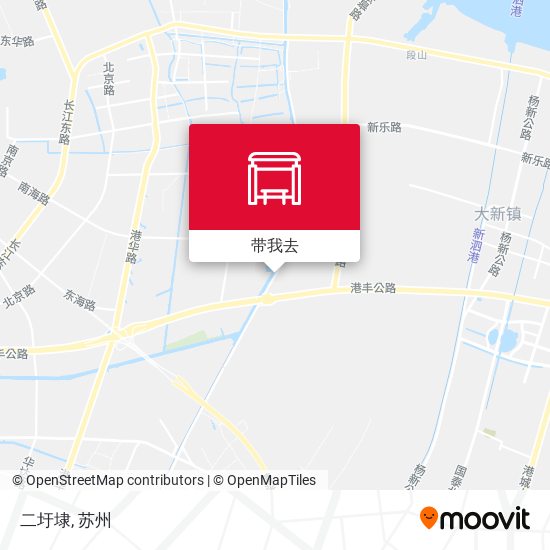 二圩埭地图