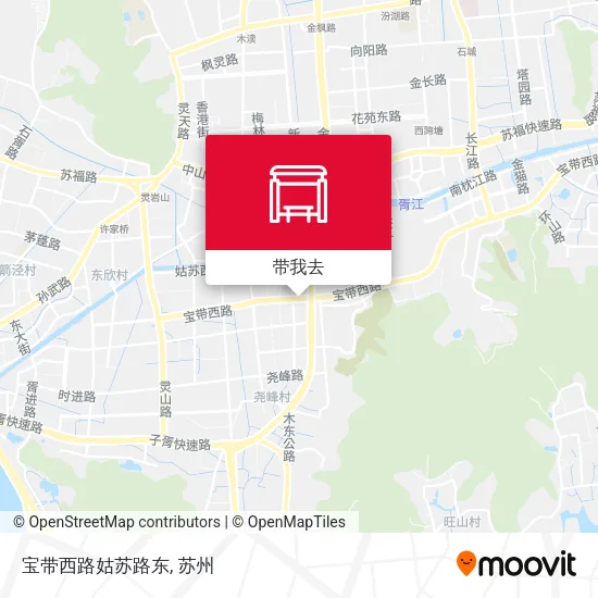 宝带西路姑苏路东地图