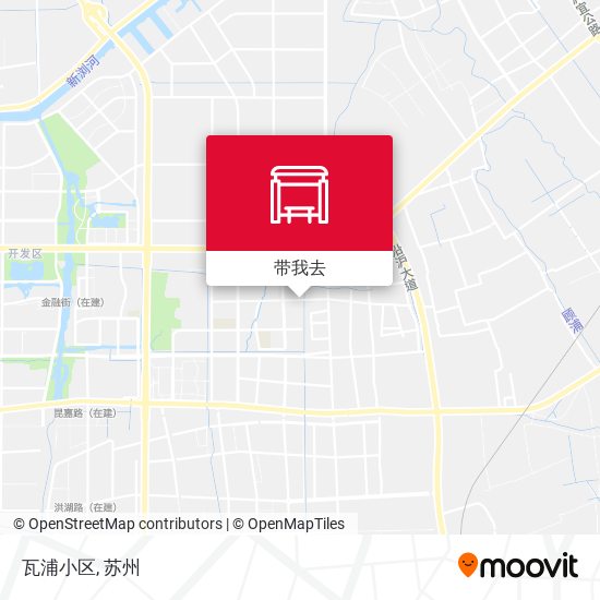 瓦浦小区地图