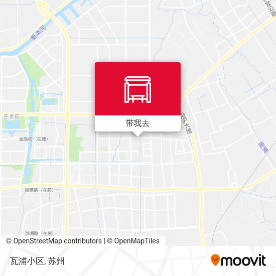 瓦浦小区地图