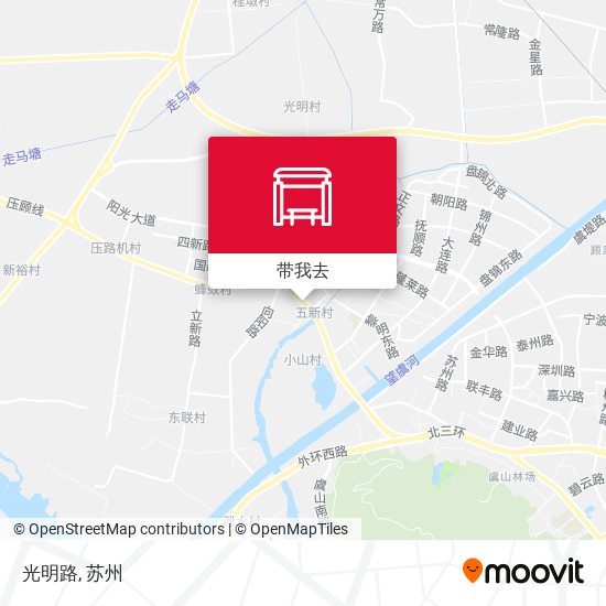 光明路地图