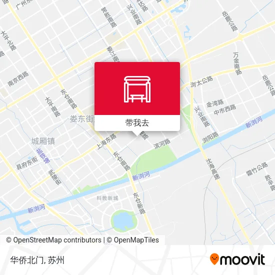 华侨北门地图