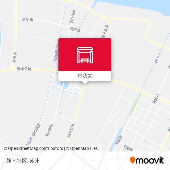 新南社区地图