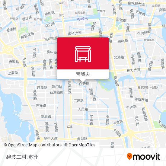 碧波二村地图