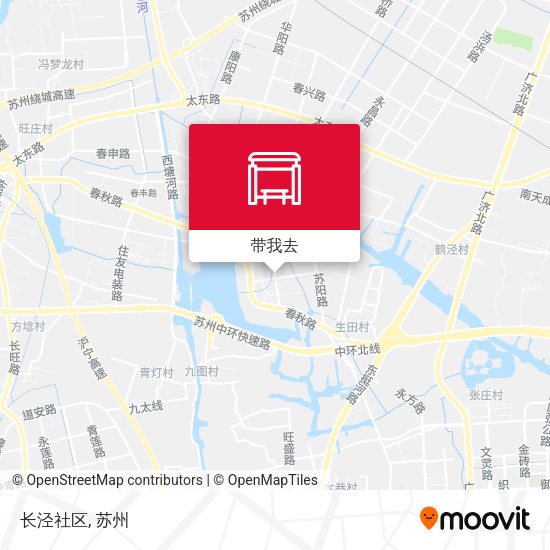 长泾社区地图