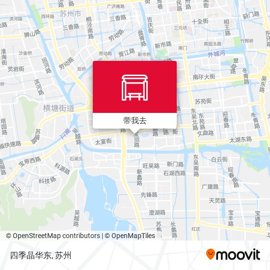 四季晶华东地图