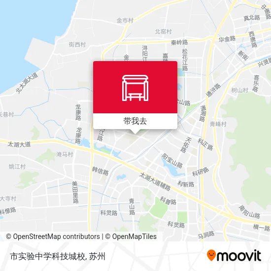 市实验中学科技城校地图