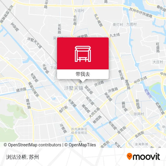 浏沽泾桥地图