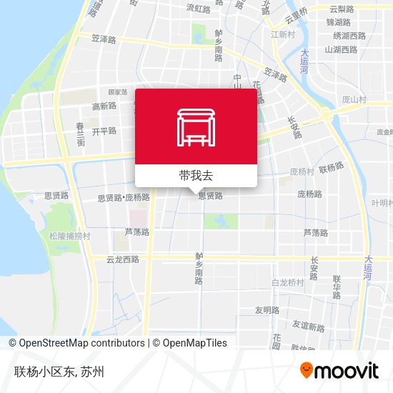 联杨小区东地图