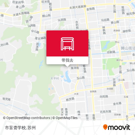 市盲聋学校地图