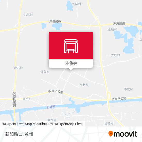 新阳路口地图