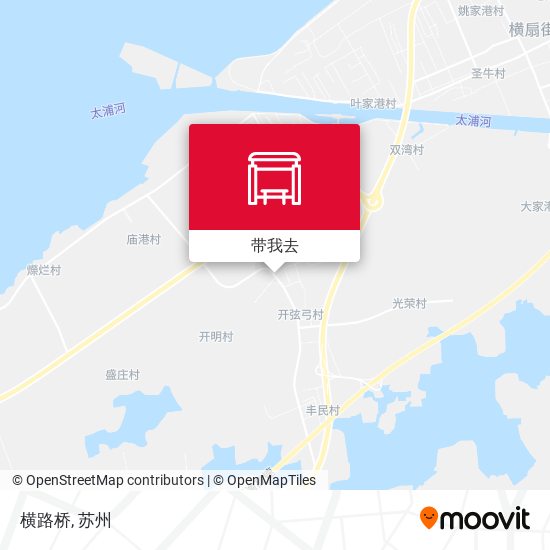 横路桥地图
