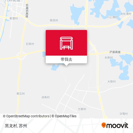 黑龙村地图