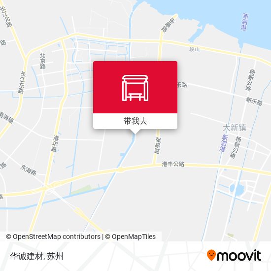 华诚建材地图