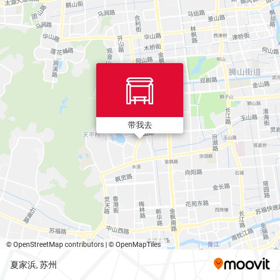 夏家浜地图