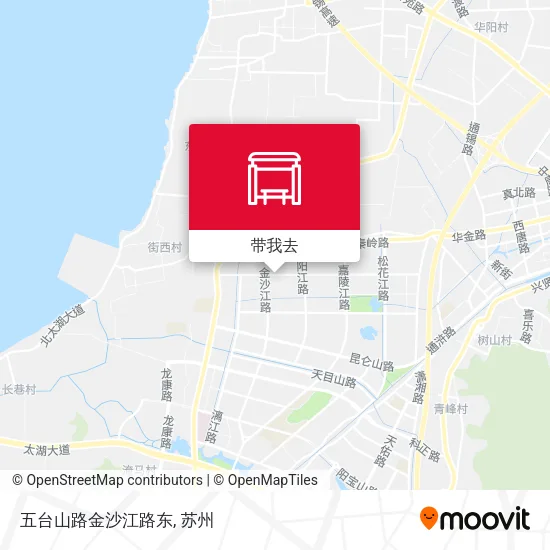 五台山路金沙江路东地图