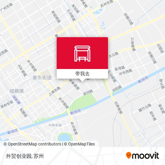 外贸创业园地图