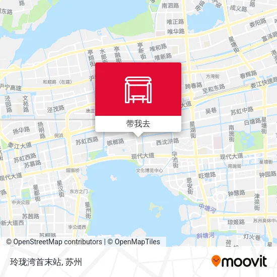 玲珑湾首末站地图