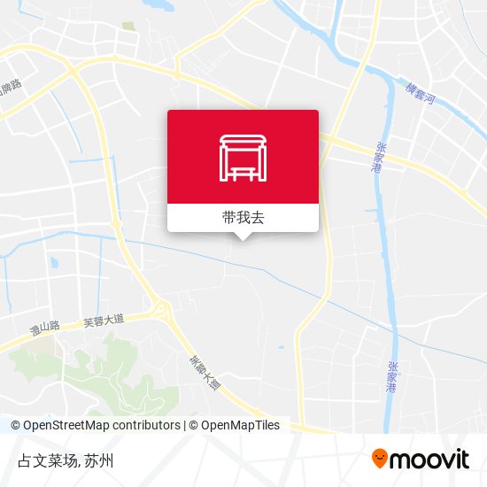 占文菜场地图