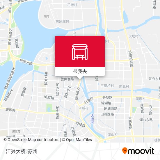 江兴大桥地图