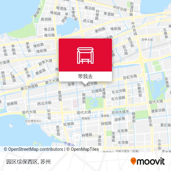 园区综保西区地图