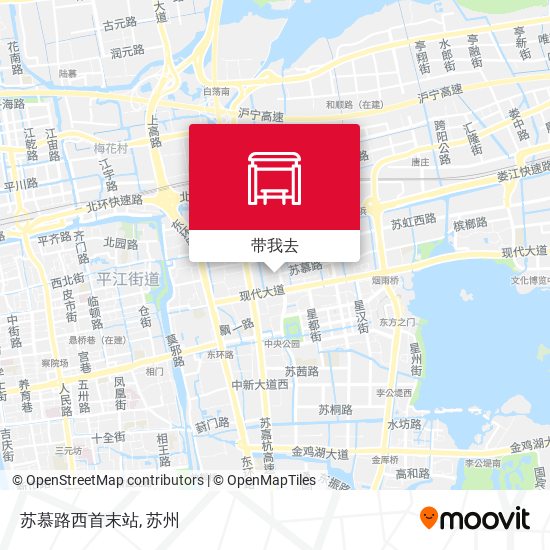 苏慕路西首末站地图