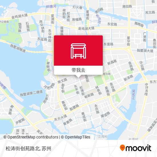 松涛街创苑路北地图