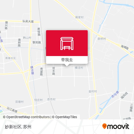 妙新社区地图
