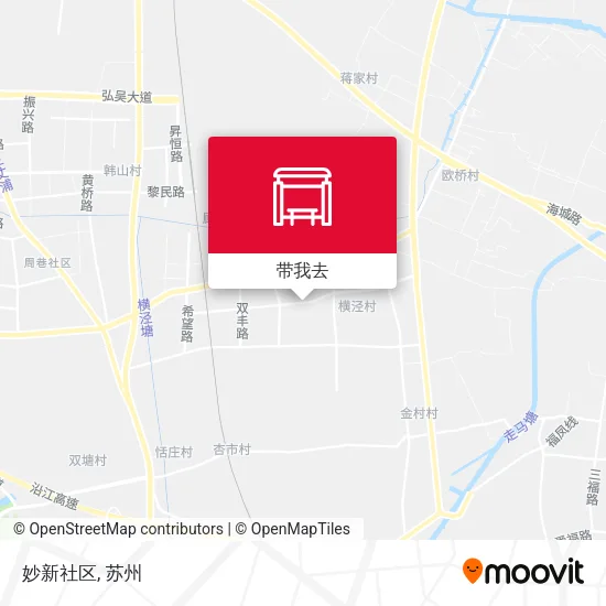 妙新社区地图