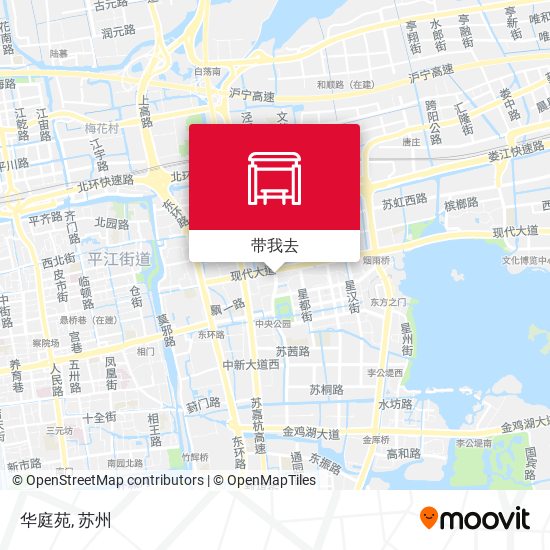 华庭苑地图