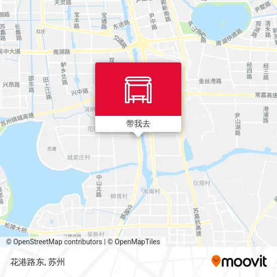 花港路东地图