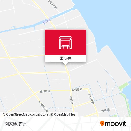 浏家港地图