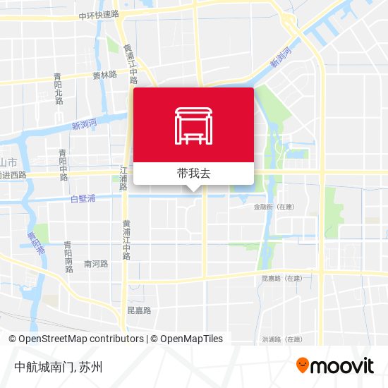 中航城南门地图
