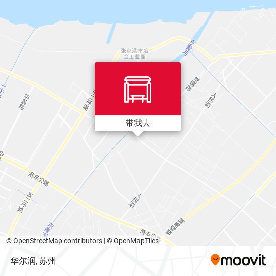 华尔润地图