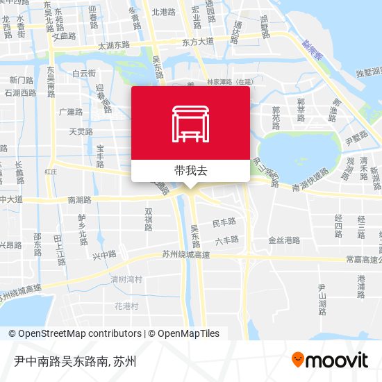 尹中南路吴东路南地图