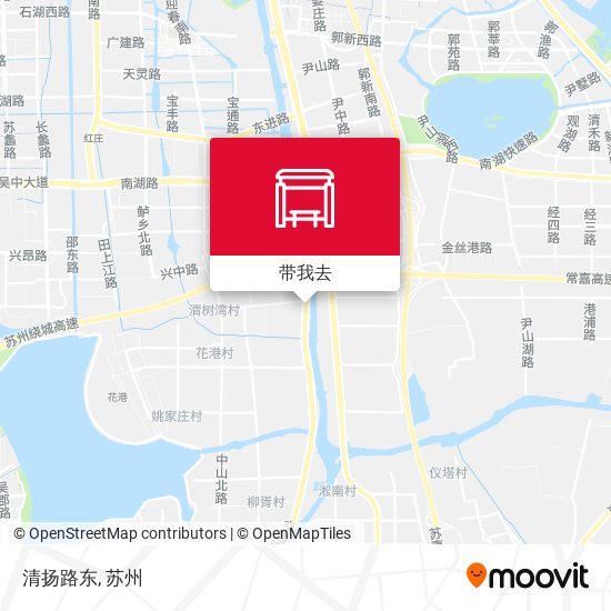 清扬路东地图