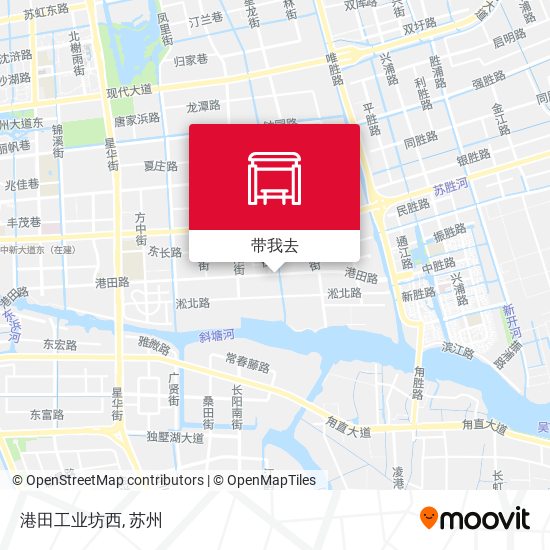 港田工业坊西地图