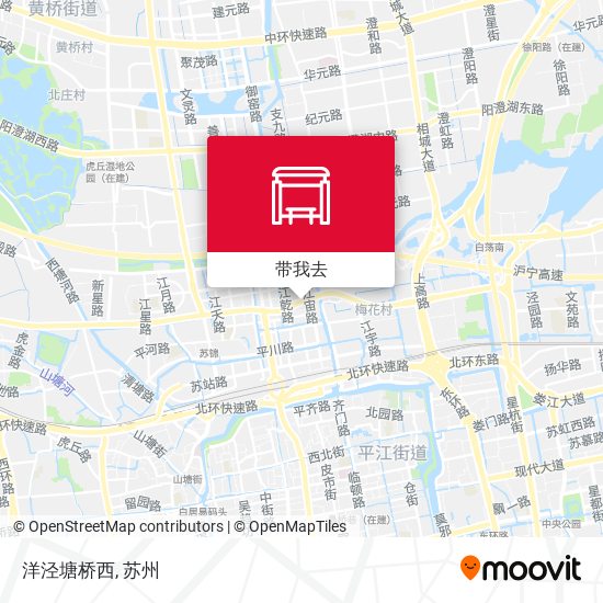 洋泾塘桥西地图