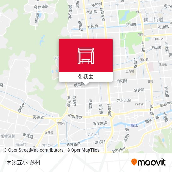 木渎五小地图