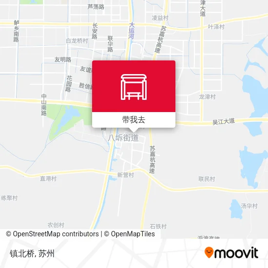 镇北桥地图