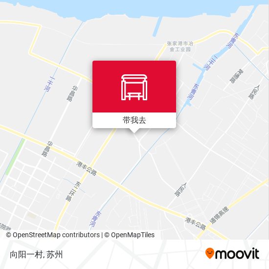 向阳一村地图