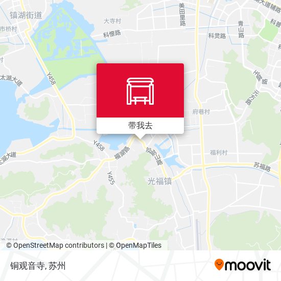 铜观音寺地图