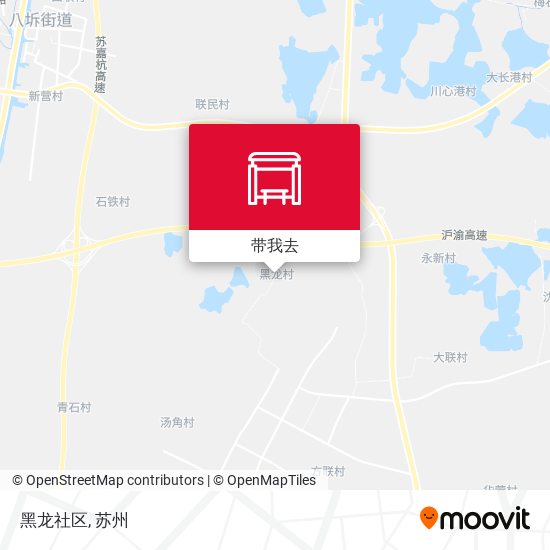 黑龙社区地图