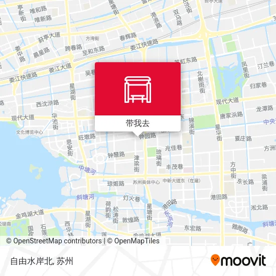 自由水岸北地图